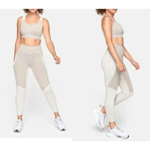 Outdoor Voices Womens Size Small Tech Sweat Two Tone Beige